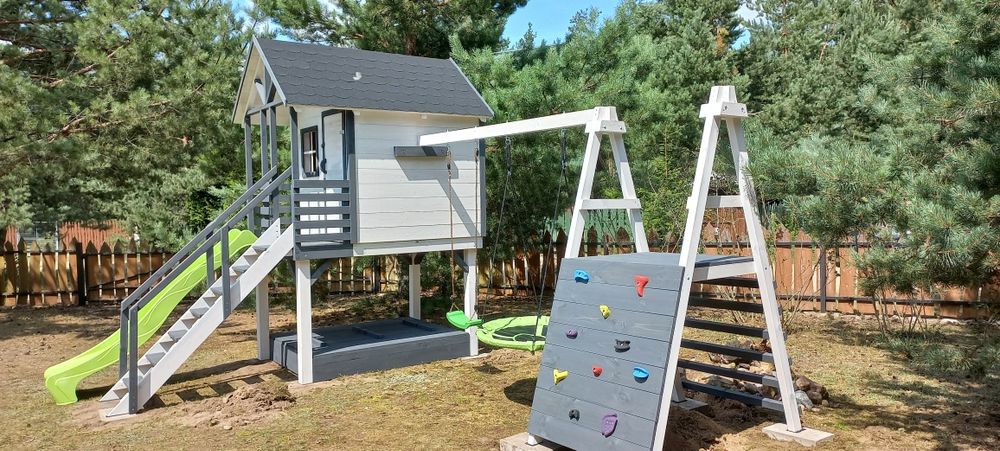 Domek plac zabaw kpl.