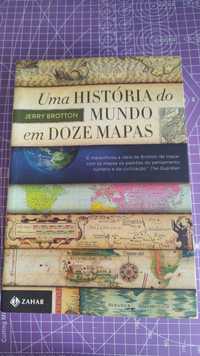 Livro - História do Mundo em Doze Mapas - Jerry Brotton