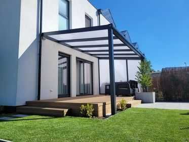 Zadaszenie tarasu, pergola 5,06 x 2,50