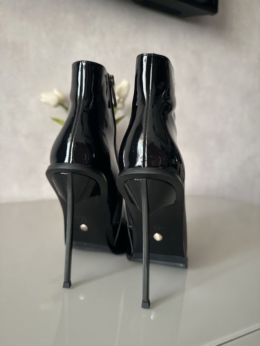 Жіночі ботильйони з натуральної м’якої шкіри 37 розмір