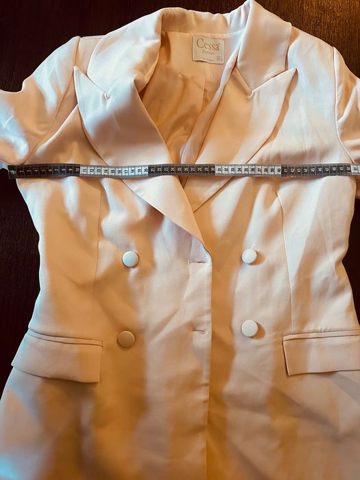 Платье пиджак ( персиковое платье , сукня- піджак )