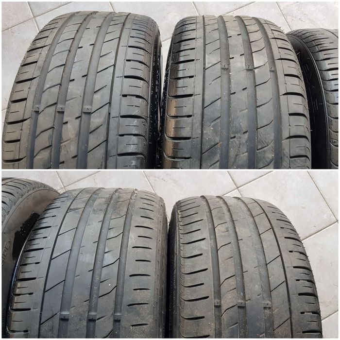 Koła letnie Sat21 Audi A3 A4 A6 8x18 et45 5x112 opony 225/40/18 z 2019