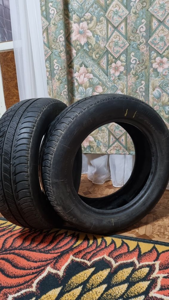 Michelin лето 2шт 185/60× R15 покрышки, колеса