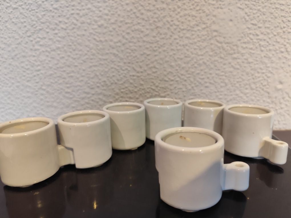 Świeczniki modułowe Ehlen Johansson Ikea lata 90 vintage retro prl