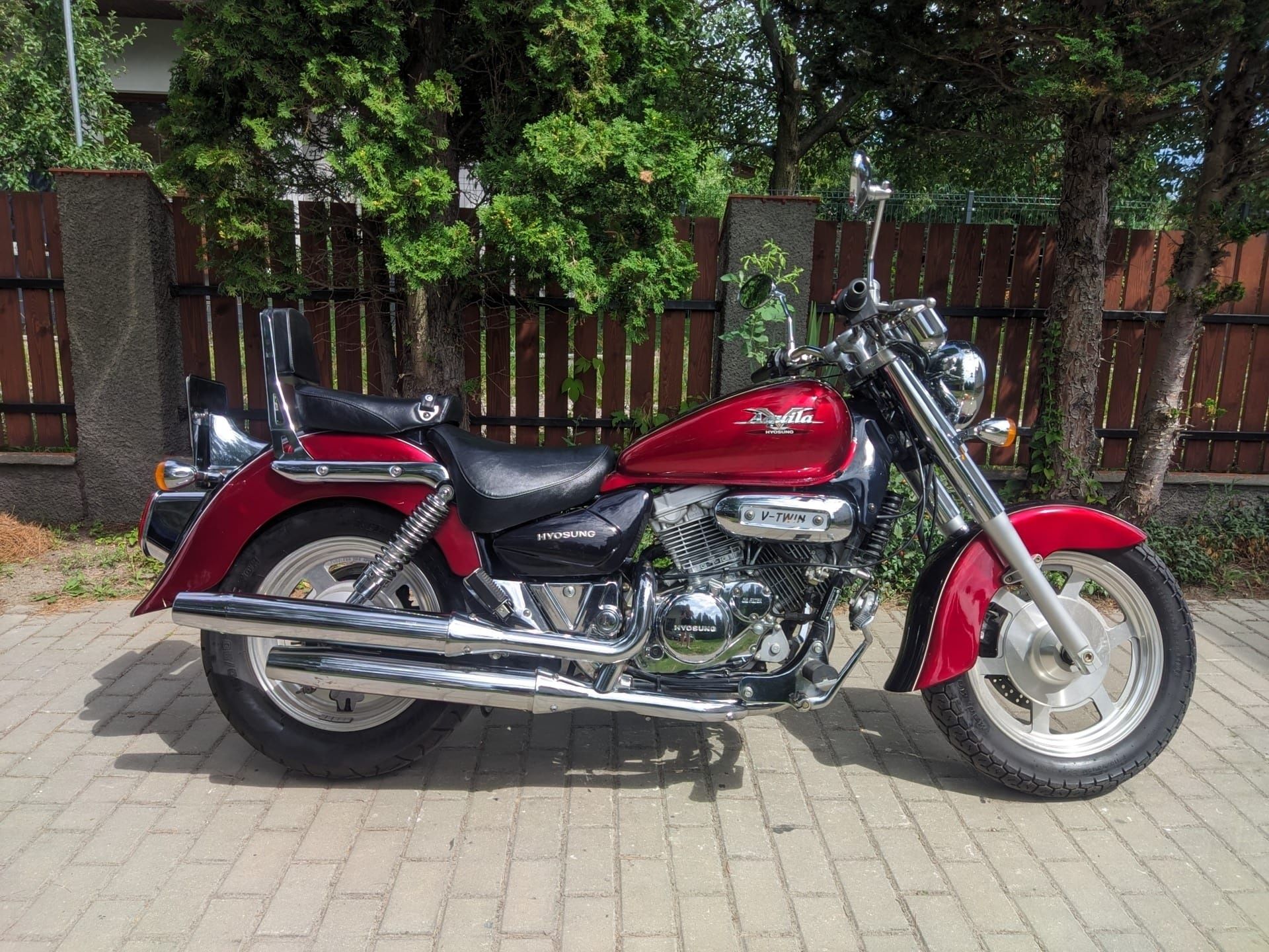 Hyosung Aquila 250/125, 2007r chopper cruiser RATY
