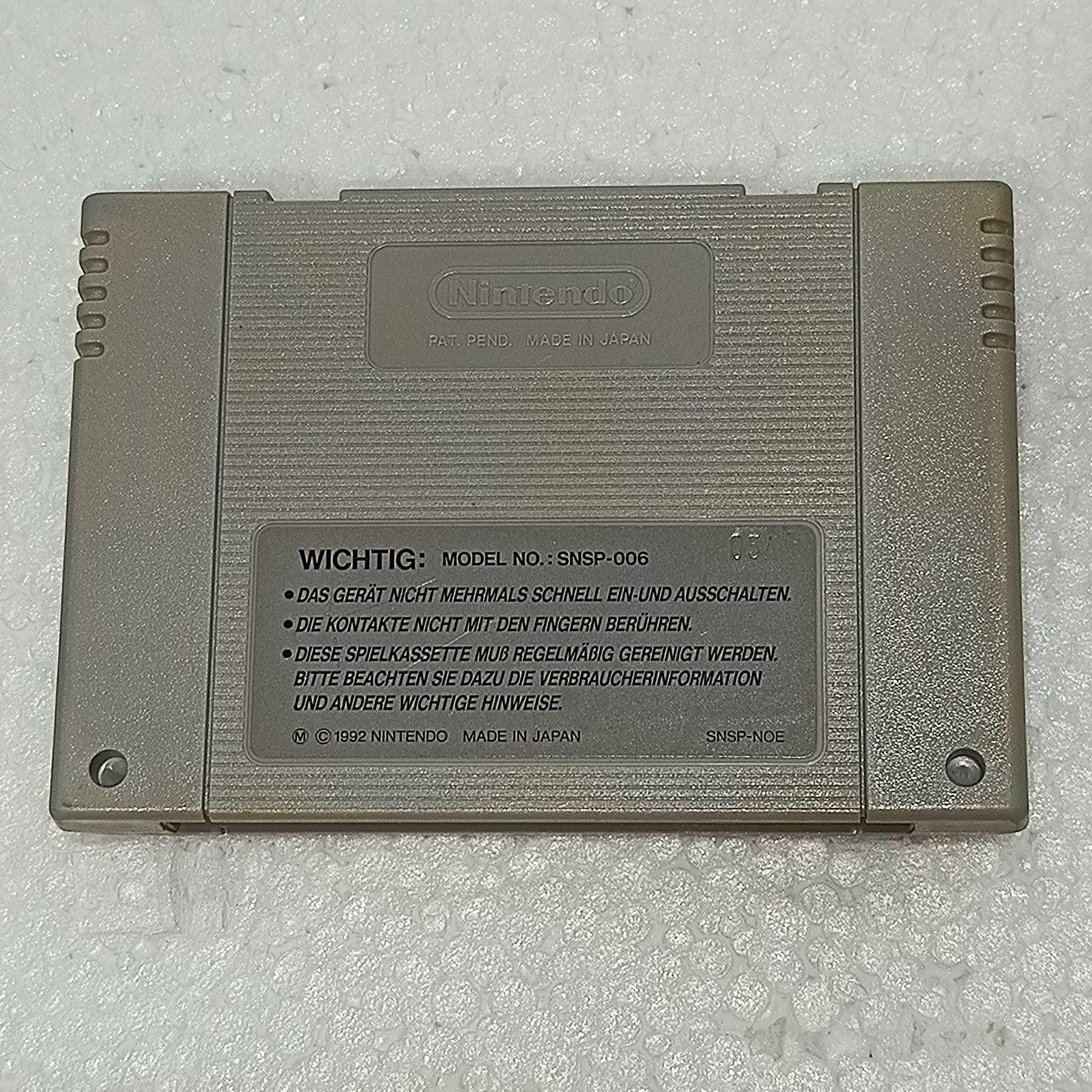 Super Mario World Super Nintendo SNES PAL