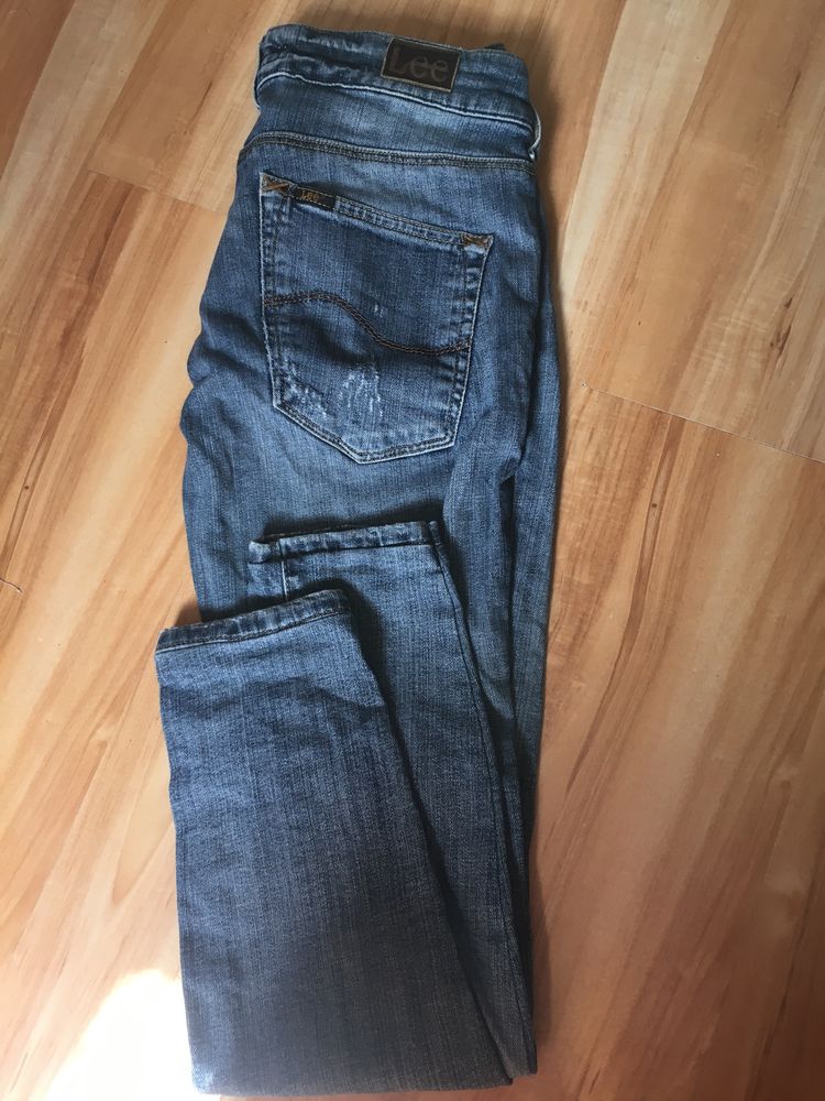 Spodnie dżinsy jeans lee