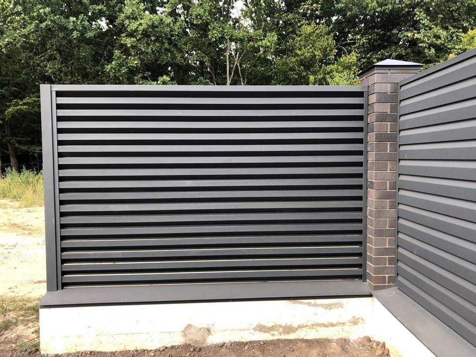 Паркан Жалюзі Металевий Забор Ранчо