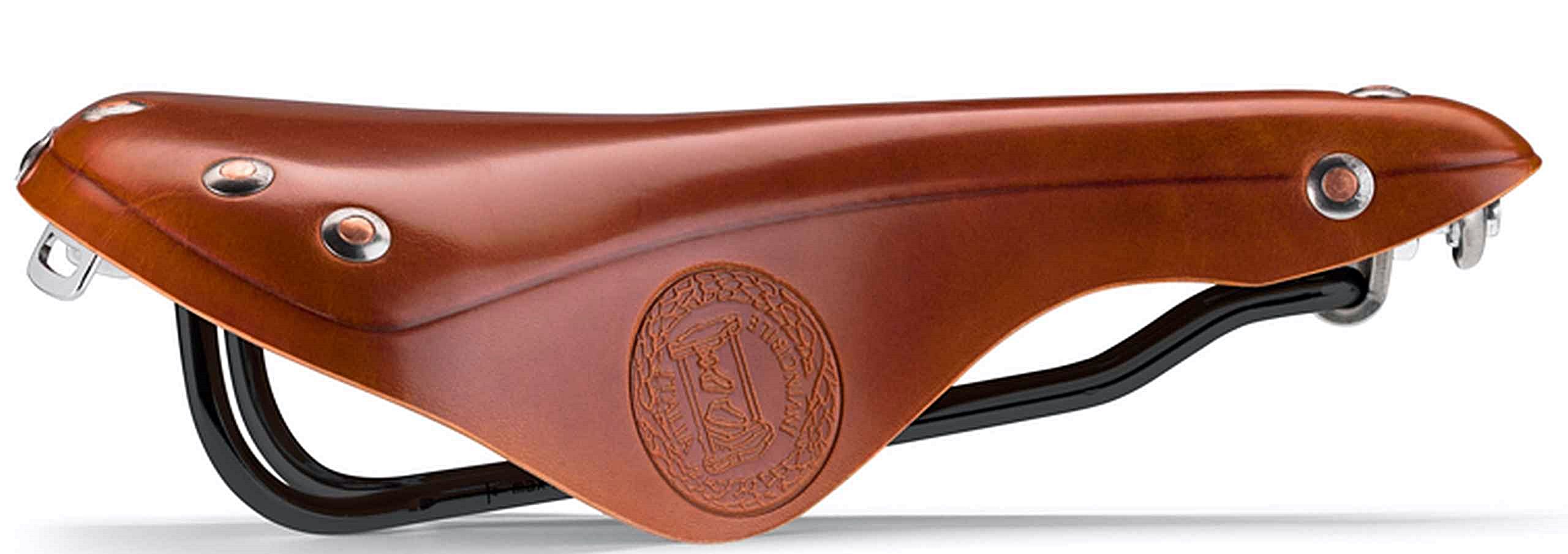 SELLE ITALIA EPOCA Siodełko Skórzane Brązowe 630g