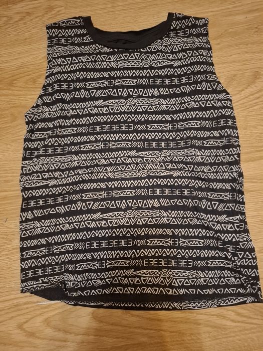 Bluzka bez rękawów h&m