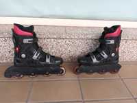 Patins em linha Rollerblade One Usados tamanho 42/43