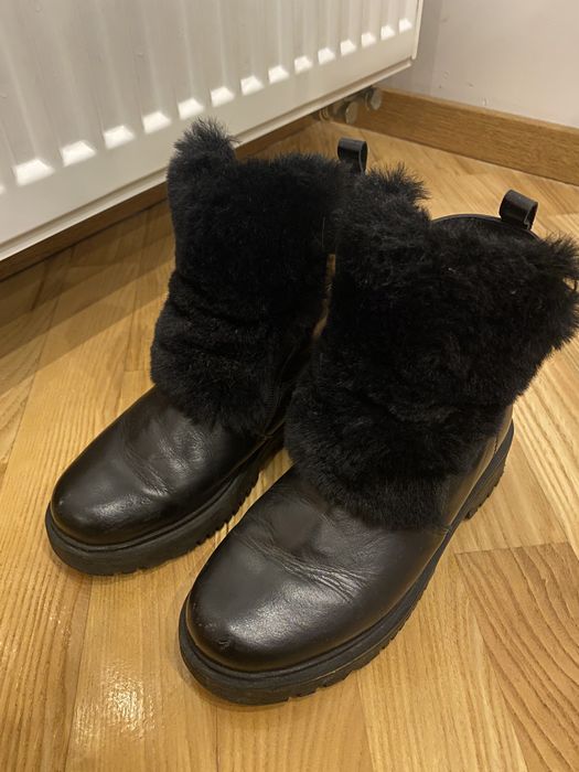 Зимове взуття дитяче шкіряне