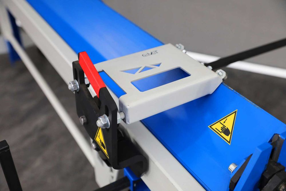 Tania trwała giętarka do blachy 2m z nożem/Zaginarka dekarska M40x2200