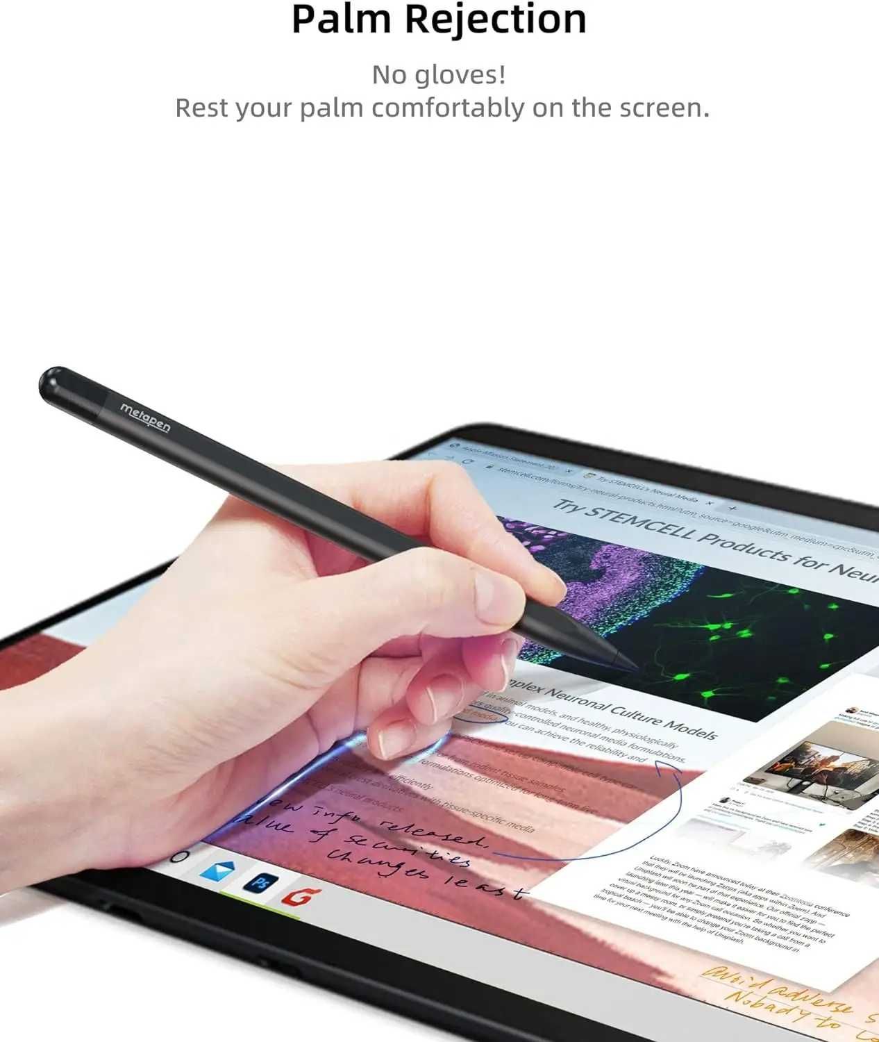 Стілус Metapen M1 Stylus Pen для Microsoft Surface, Asus, Dell, HP