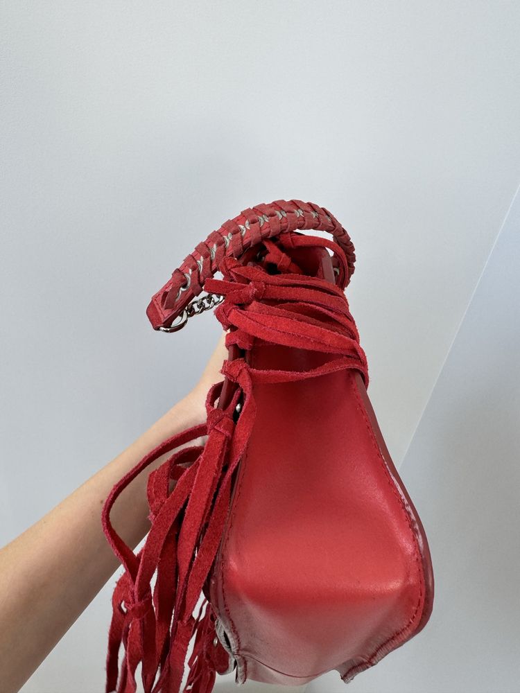 Сумка замшева zara