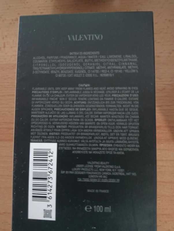 valetino perfum 100ml