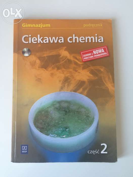 Podręcznik ciekawa chemia część 2 WSiP + płyta