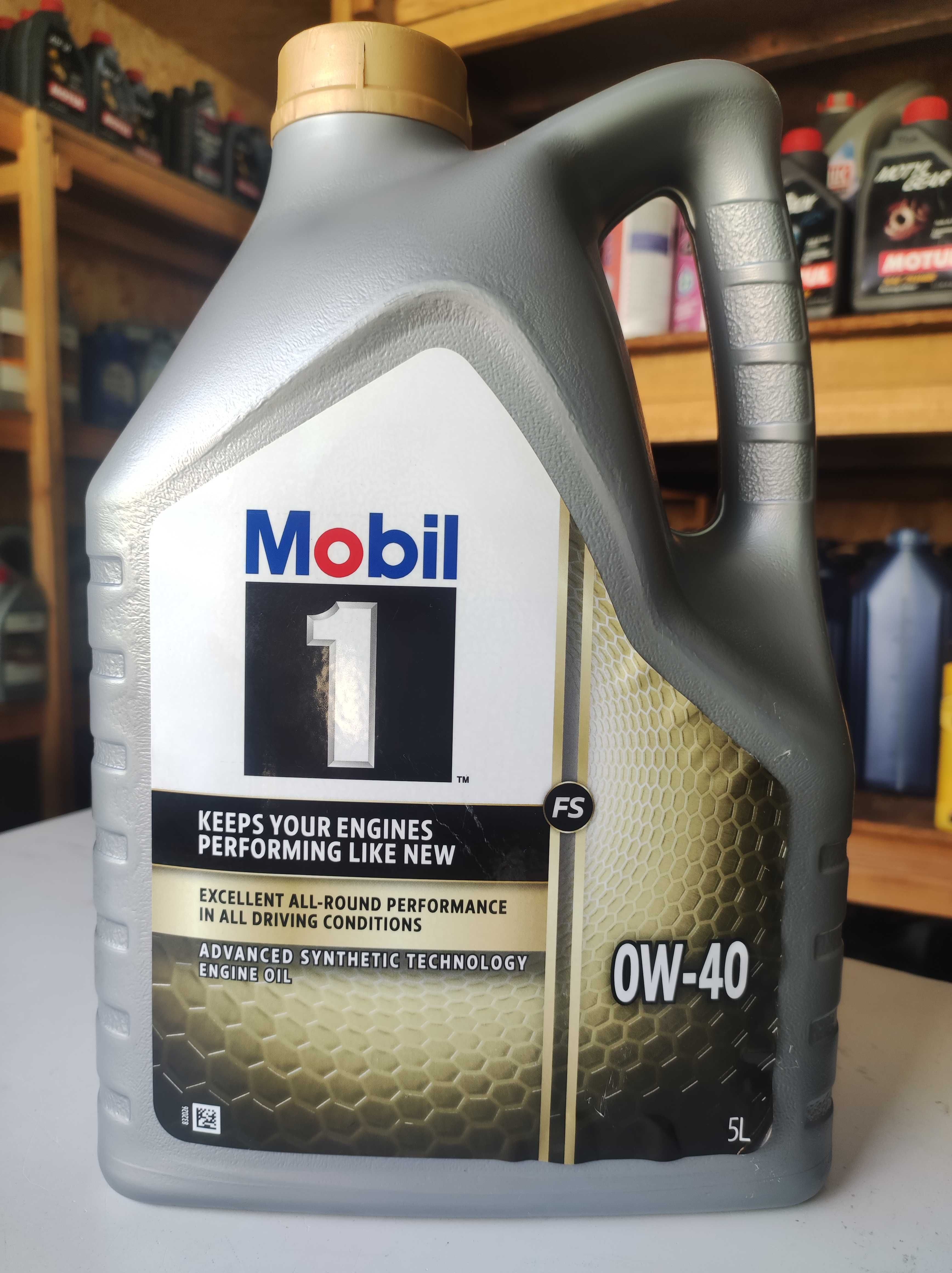 MOBIL1 Keeps Your Engines 0W40 (4л./5л.) Моторное масло. Бельгия.
