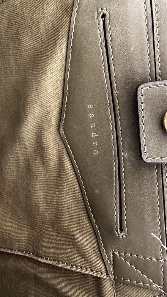 Шкіряна сумка tote (тоут) Sandro