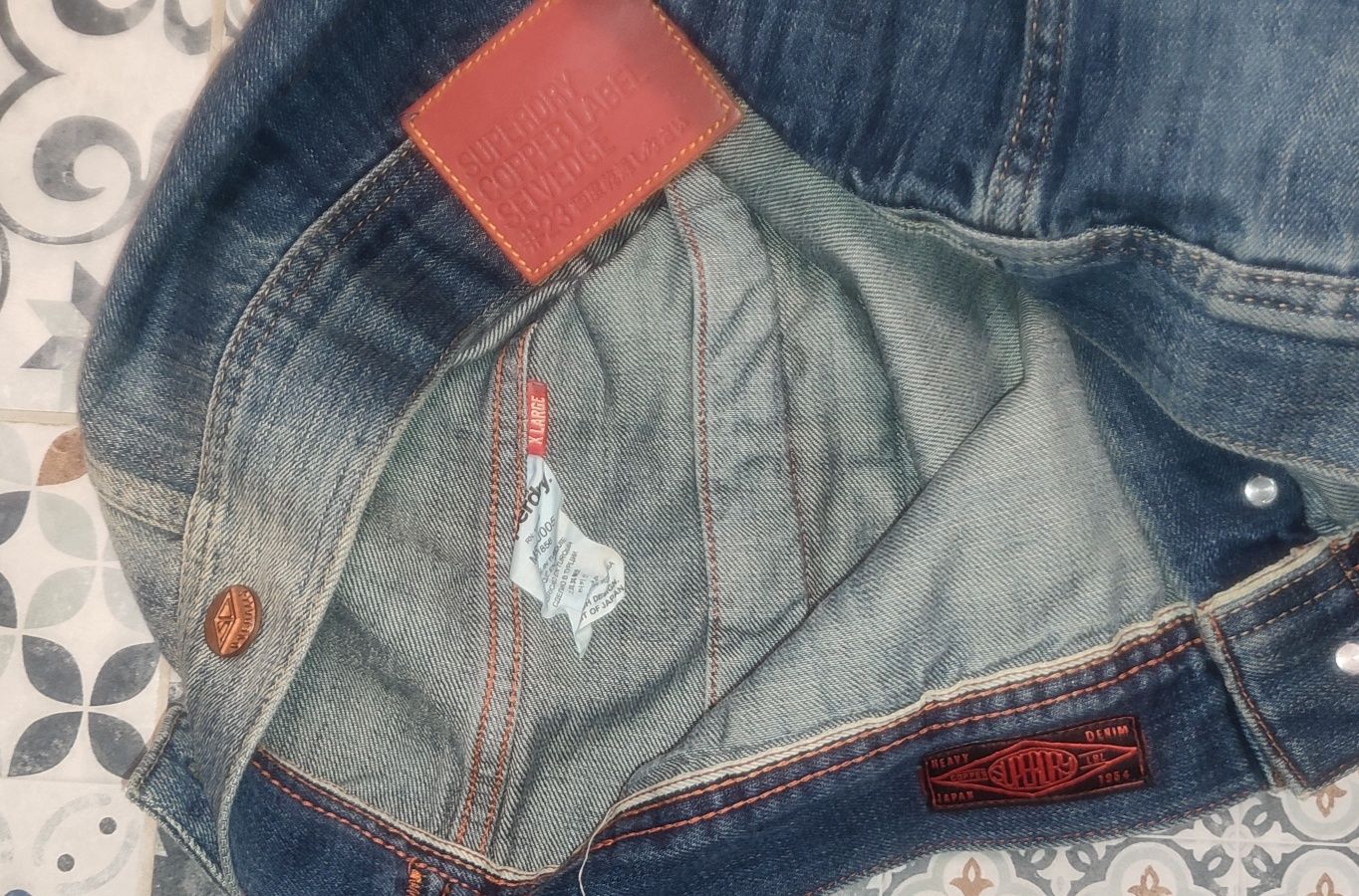 Kurtka Superdry r. L / XL katana jeansowa