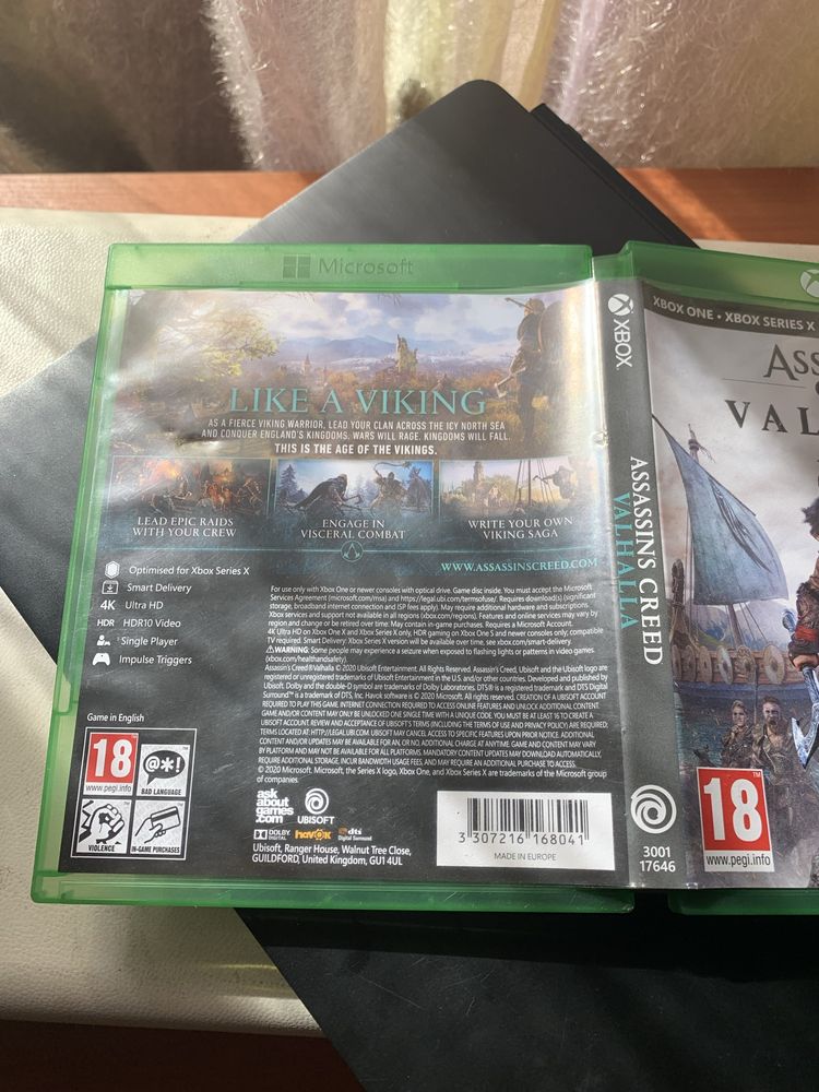 Диск Assasin’s Creed Valhalla Xbox One/Series X