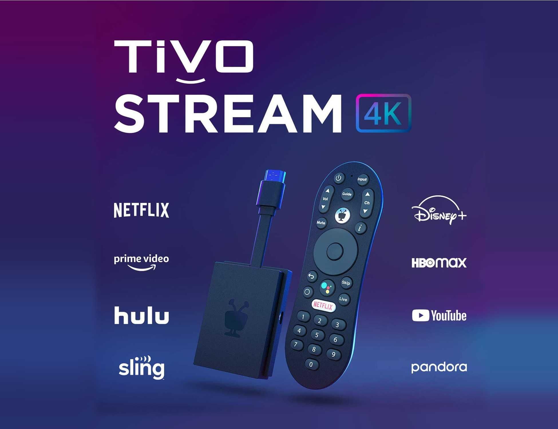 Настроен! Гарантия! TiVo Stream 4K AndroidTV Box Netflix Chromecast