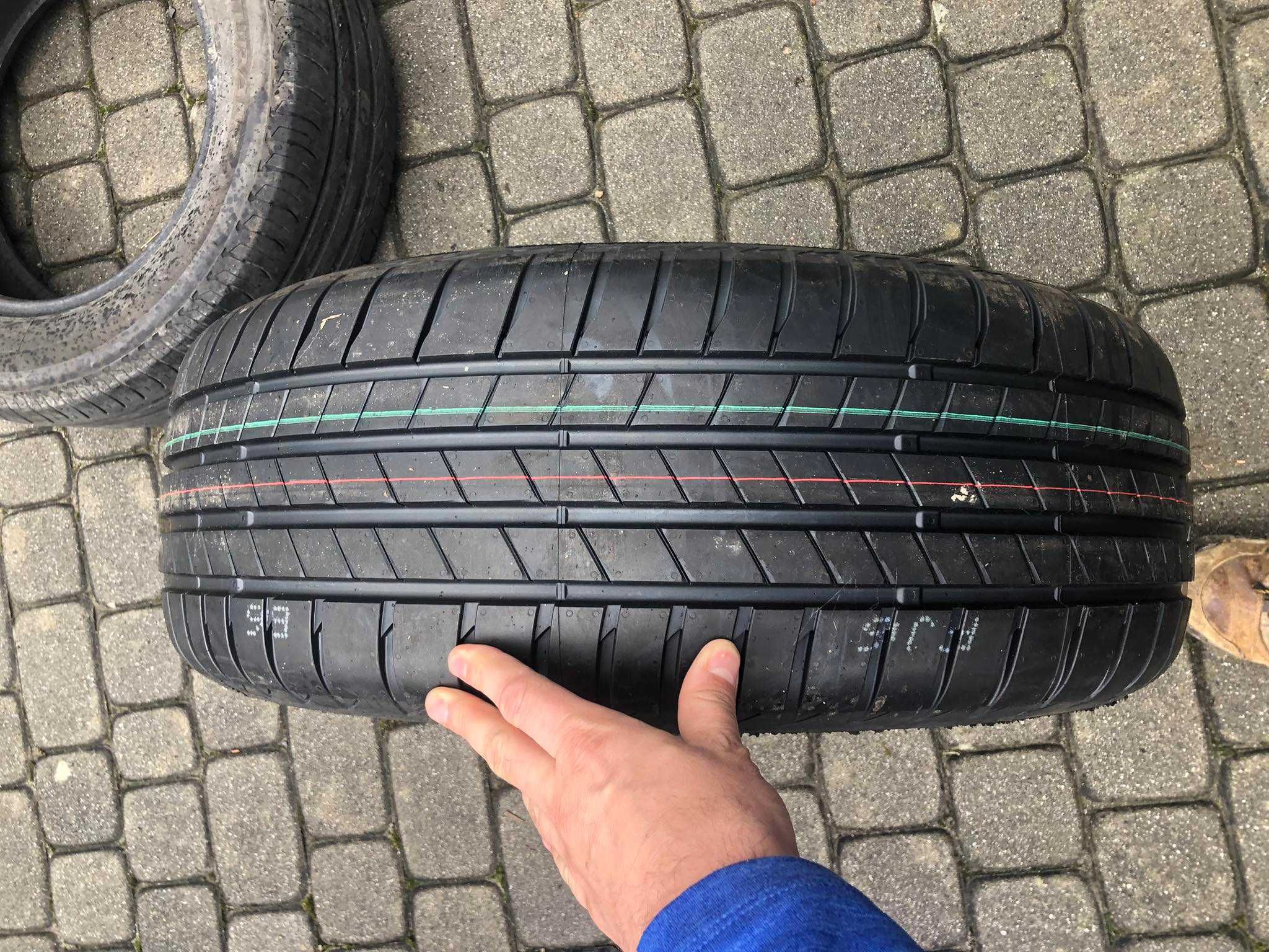 4 × Bridgestone Turanza T005 215/60R16 95 V - dwie nowe, dwie używane