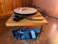 Gramofon Pro-Ject RPM 1.3 Genie - czarny - cały zestaw