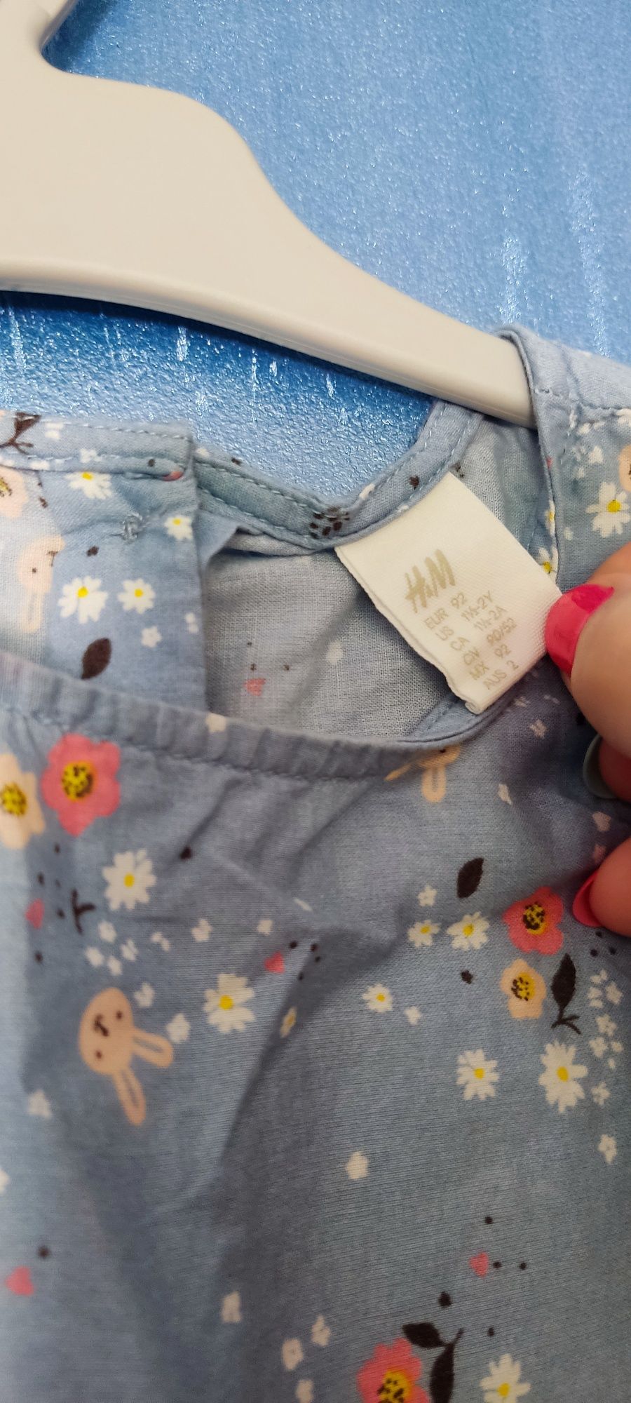 Sukienka dziewczęca h&M 92