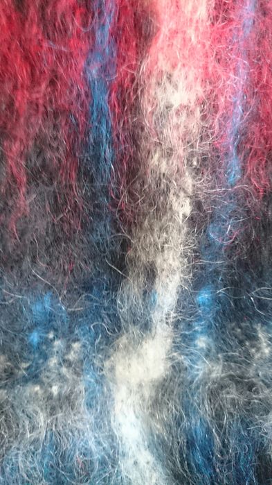 Шарф мохеровый зимний