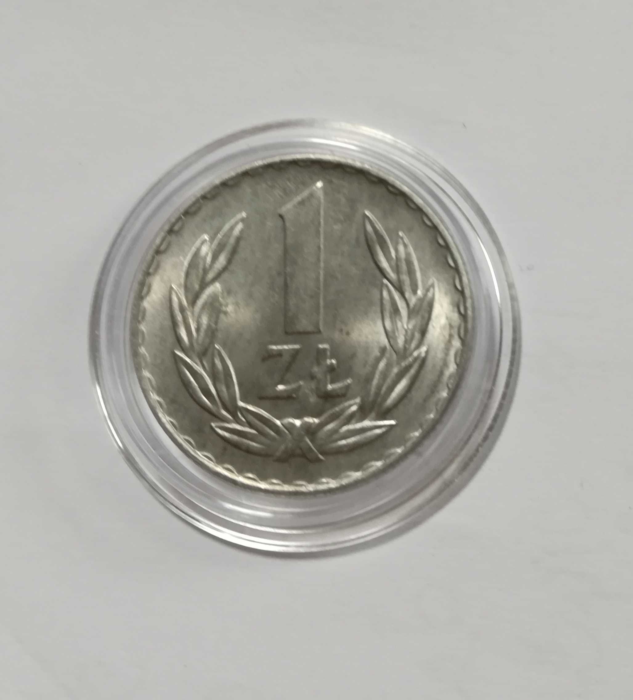 Moneta 1 zł z 1972 r, stan doskonały