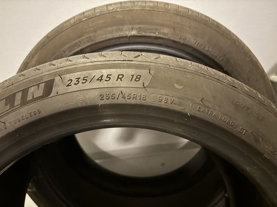 4 opony Michelin E Primacy 235/45 R 18 -Letnie