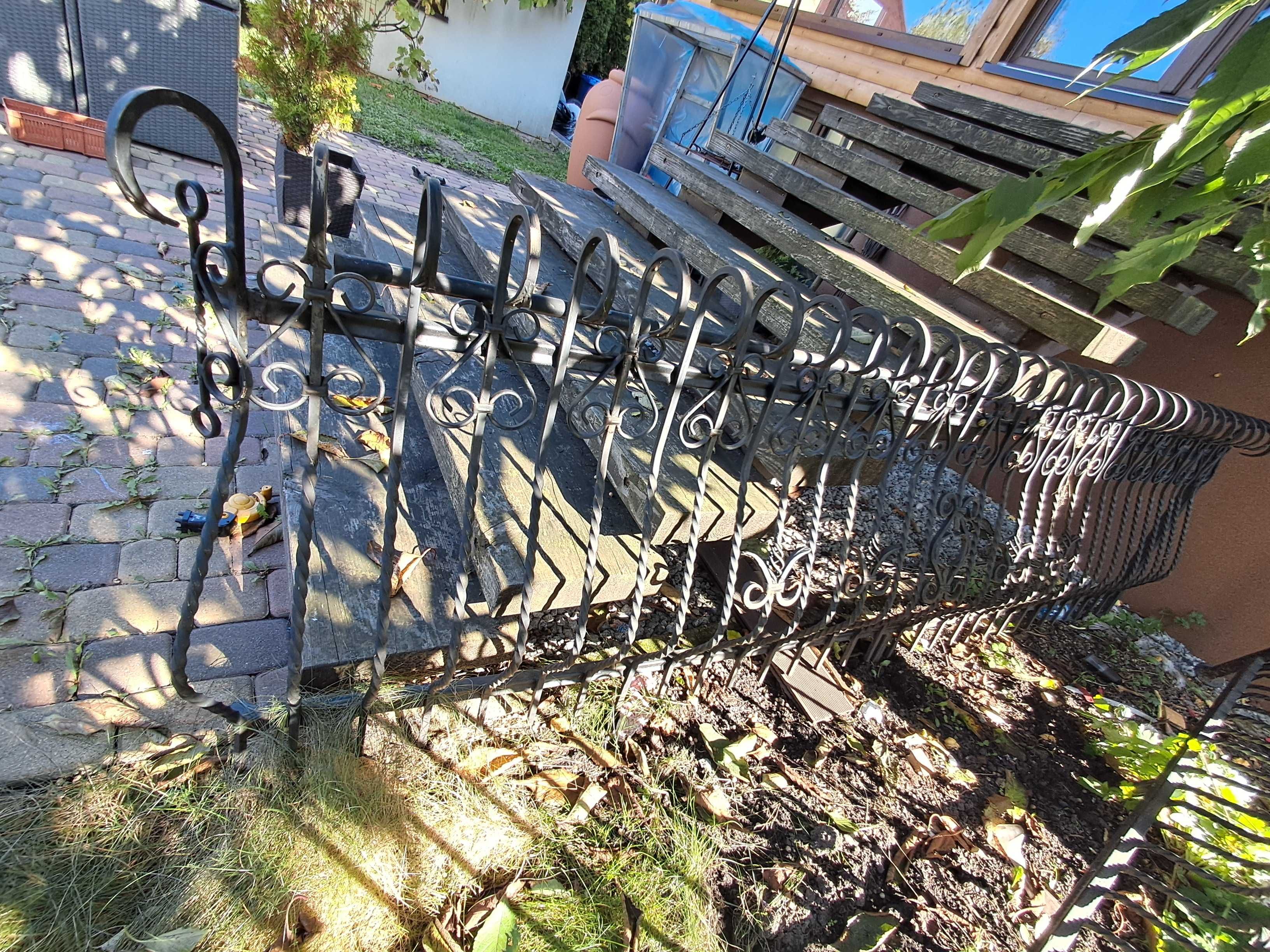 Balustrady kute zdobione na taras/balkon i schody, cena 140 zł/m