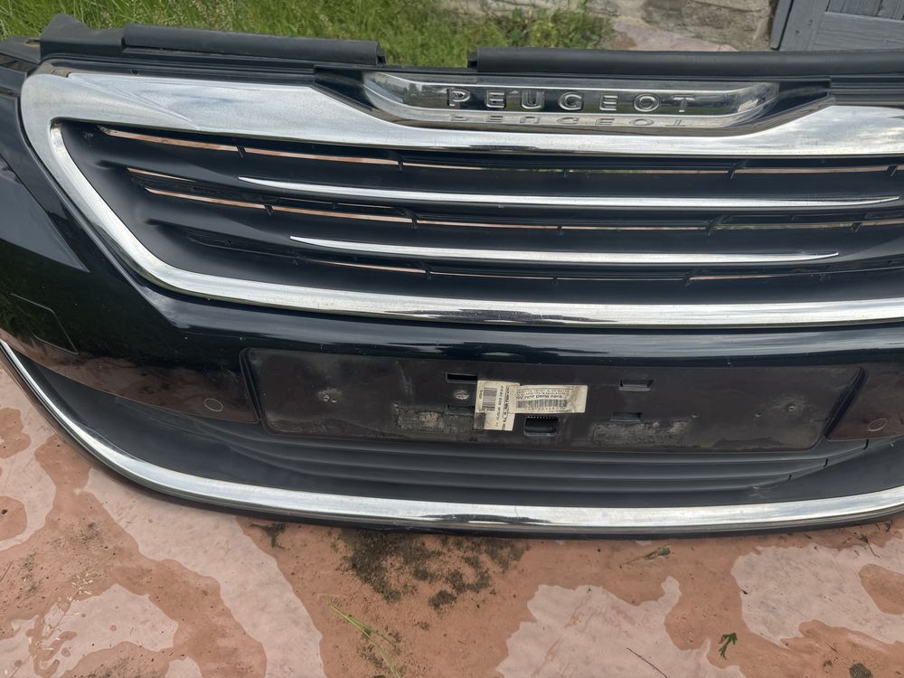 Бампер Пежо 308, Т9,Peugeot 308sw,чорний(KTV)