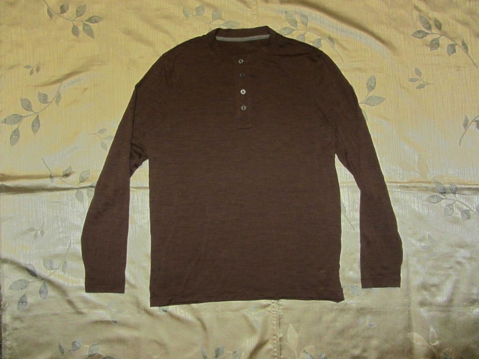 Ibex Merino Henley вовняний лонгслів термобілизна як janus devold