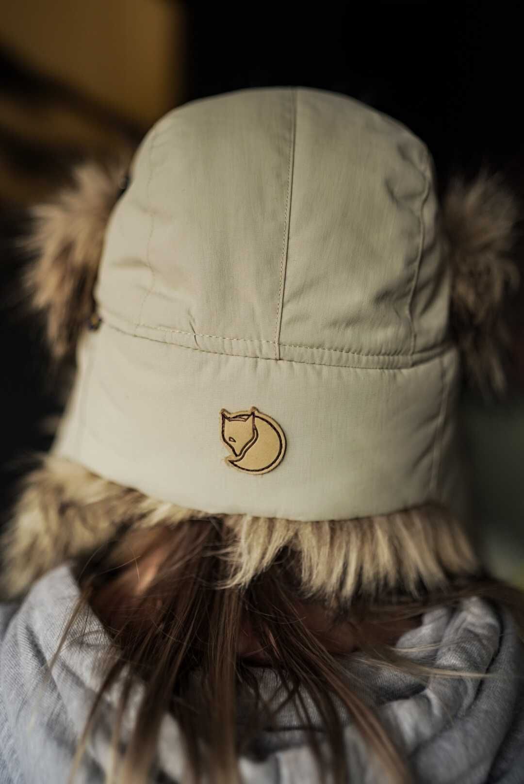 FJALLRAVEN Nordic Heather czapka uszatka futrzana j NOWA  rozm. M