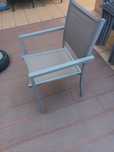 Vendo Conjunto 6 Cadeiras em Alumínio