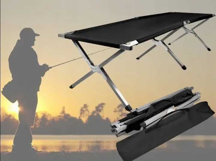 Ліжко розкладне Trizand 189х70х43 см  для кемпингу раскладушка