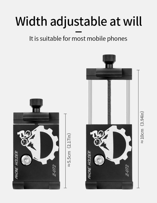 Крепления для телефона на электросамокат Xiaomi/Like Bike/Crosser/Nine