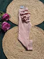 Newbie * nowe * legginsy * z falbanka * 92