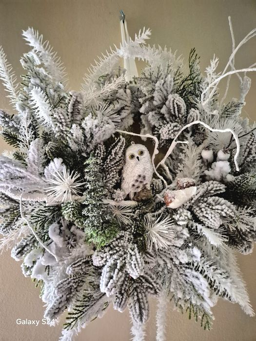 Wianek na drzwi "Leśna Cisza"