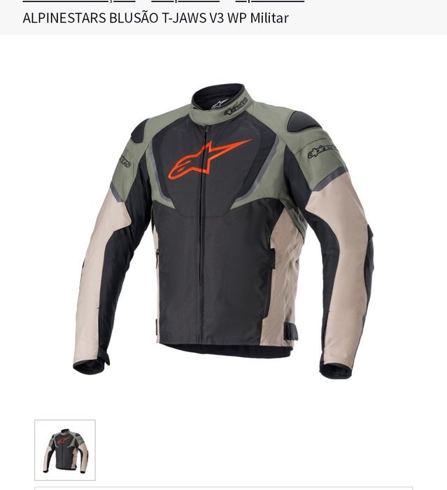 Alpinestars Casaco/Blusão MOTA