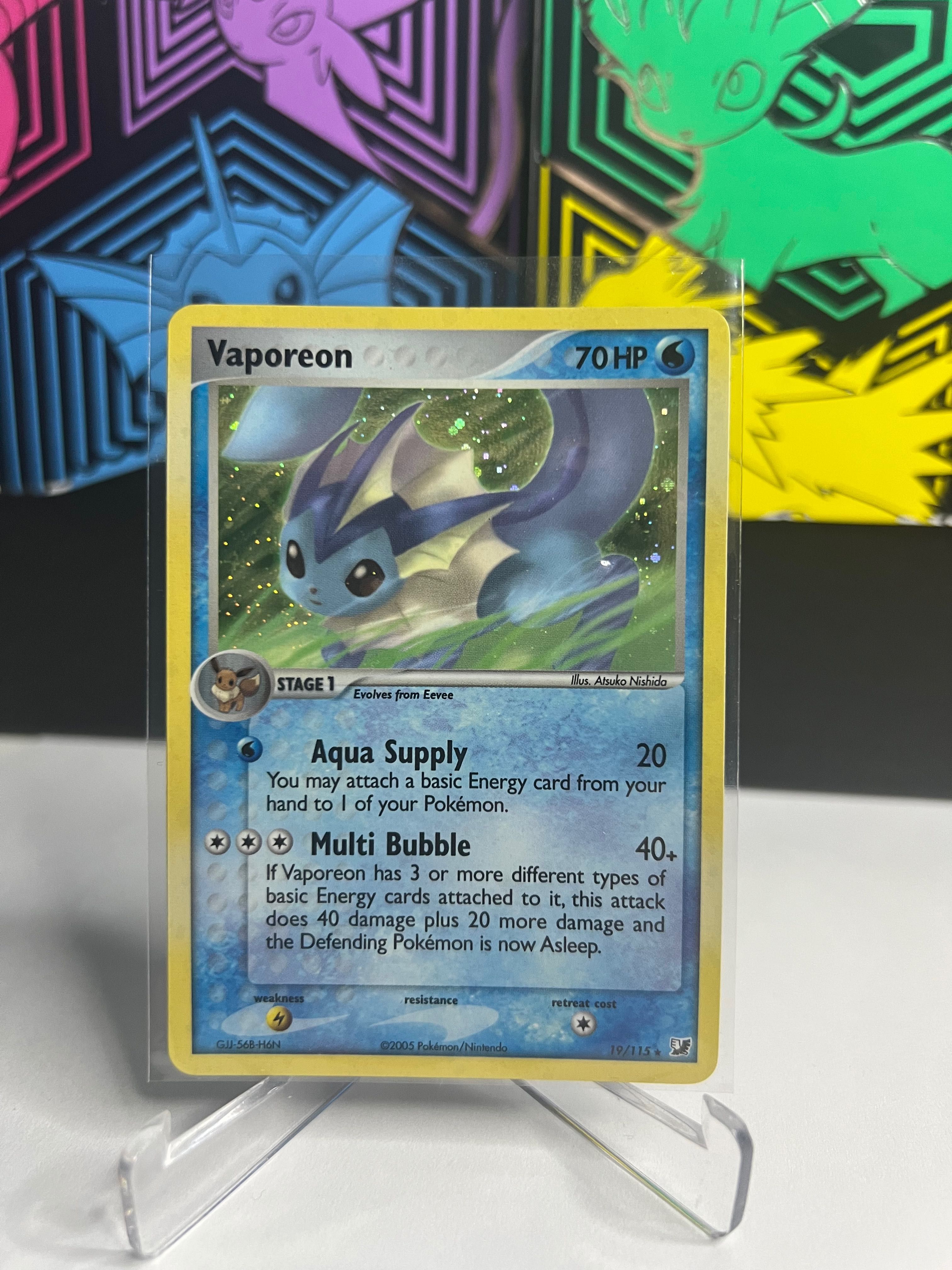 Karta Pokemon TCG Vaporeon Holo