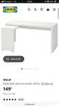 Mesa de escritorio Ikea Malm