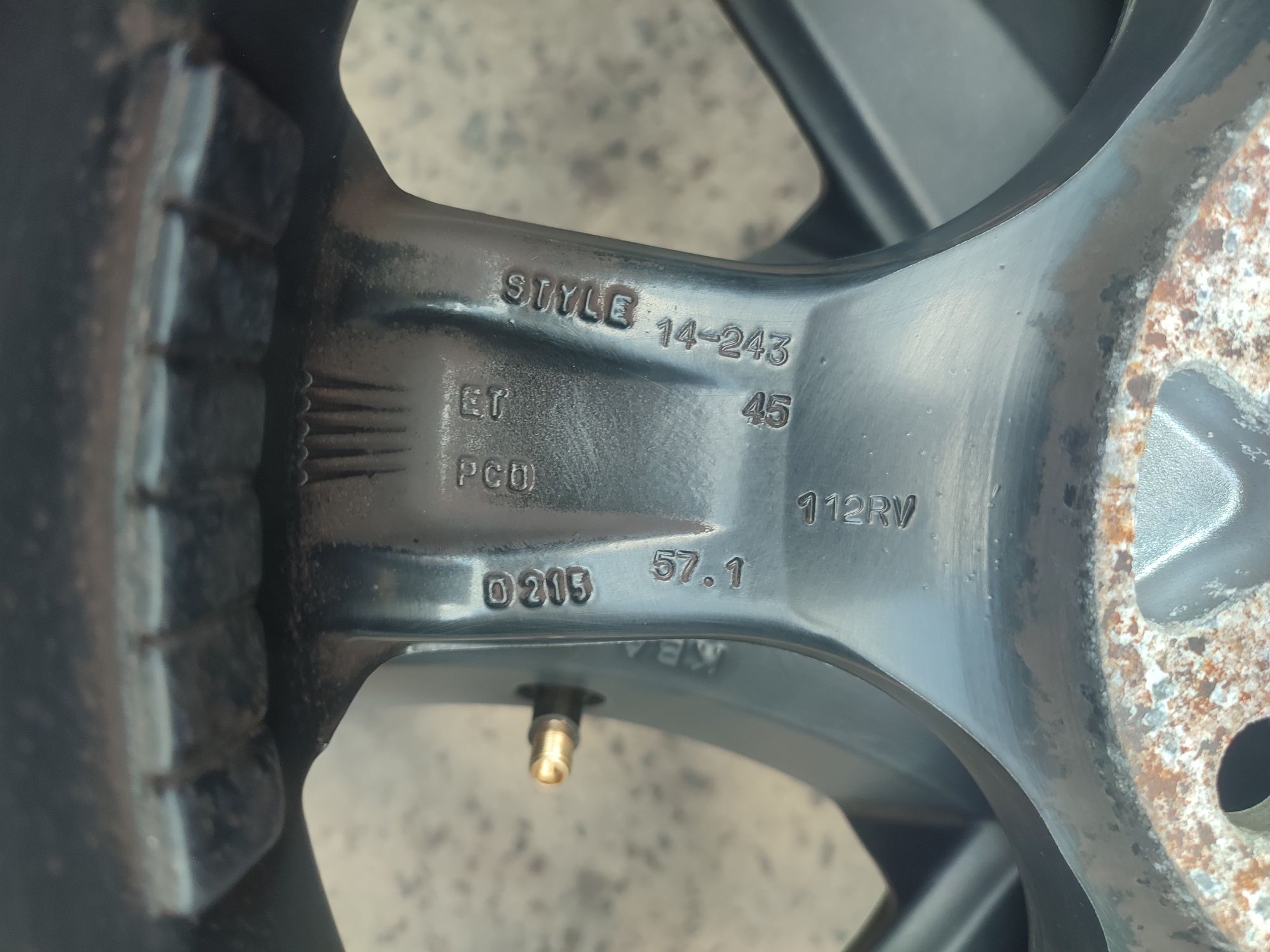Диски 5/112 R15 VW Passat caddy Touran Skoda