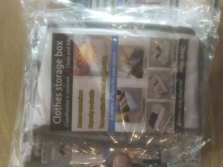 Набір органайзерів для одягу 4 предмета 8650