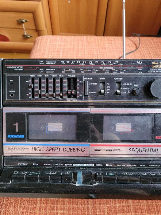 Магнітофон  Fisher PH-W702K