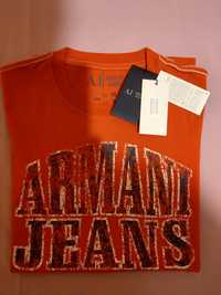 Wyprzedaż końcówek: T-shirt męski Armani Jeans.