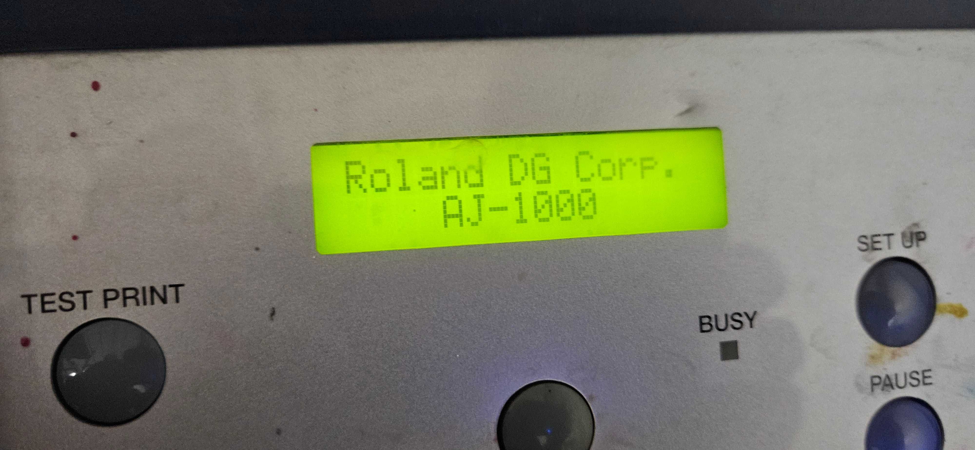 Ploter solvent Roland Advanced Jet AJ-1000  2,6 m zadruku WYBORY !!