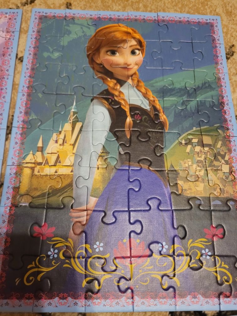 Puzzle 4in1 frozen